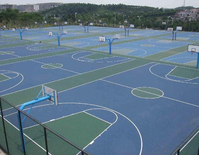 硅PU籃球場(chǎng)