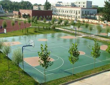 硅PU籃球場(chǎng)